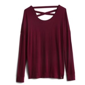 NWOT Annwin Cut Out Knit Top